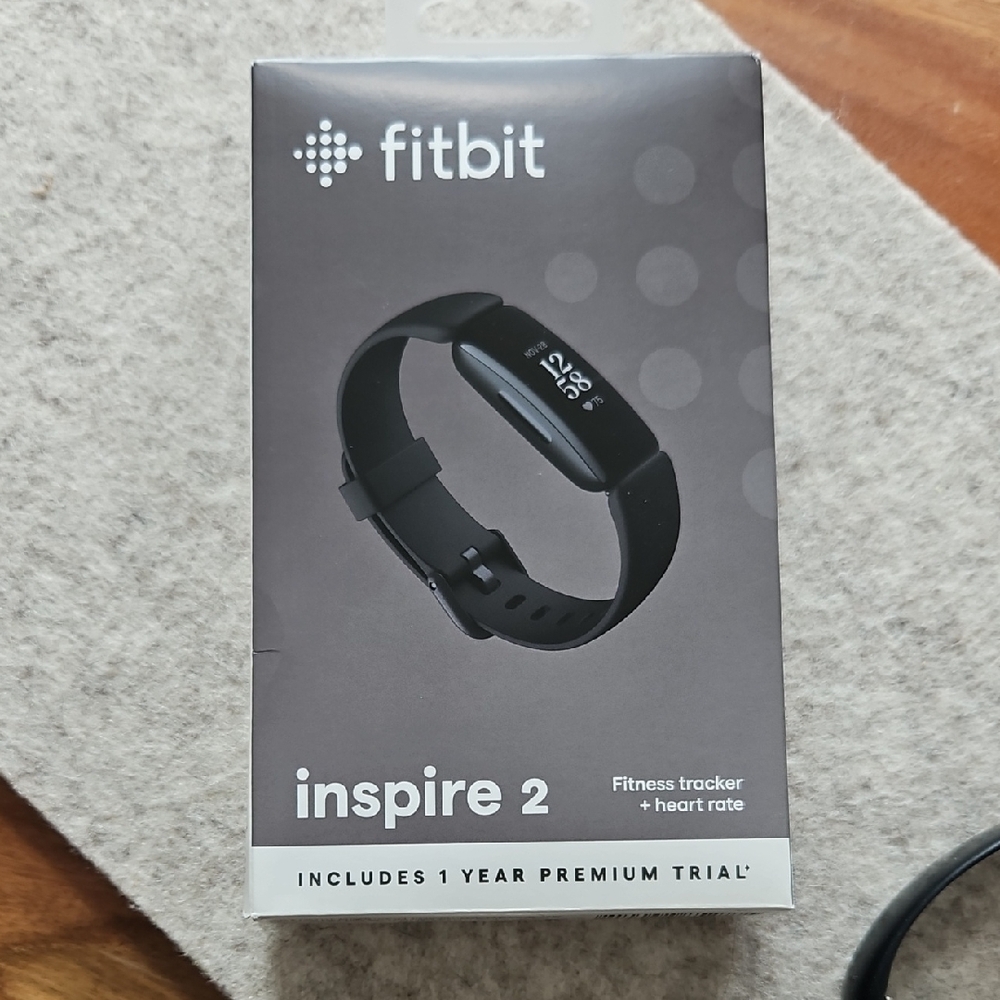Fitbit Black Smartwatch Sleek Design Modern Aesthetic
